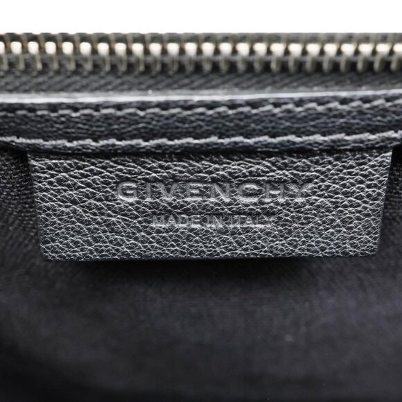 Givenchy  Antigona Medium Sugar Goatskin Leather Shoulder Bag Black - Picture 13 of 14